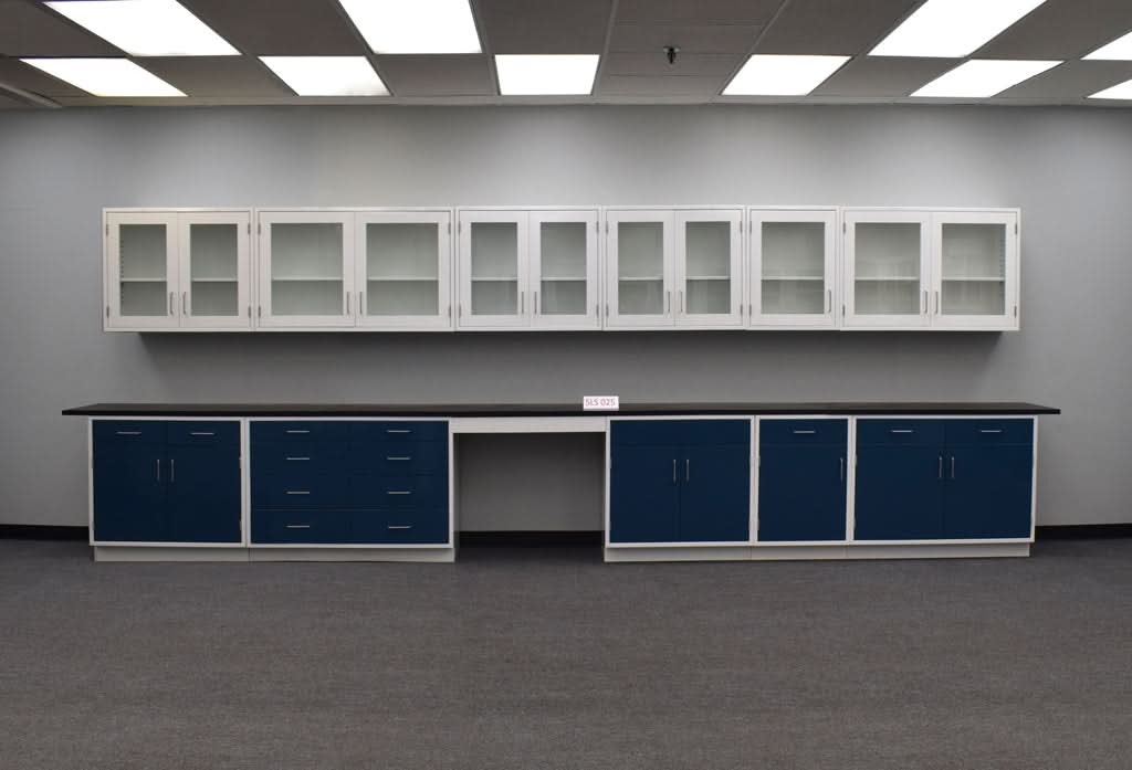 19′ Fisher American Cabinets w/ 19′ Wall Units
