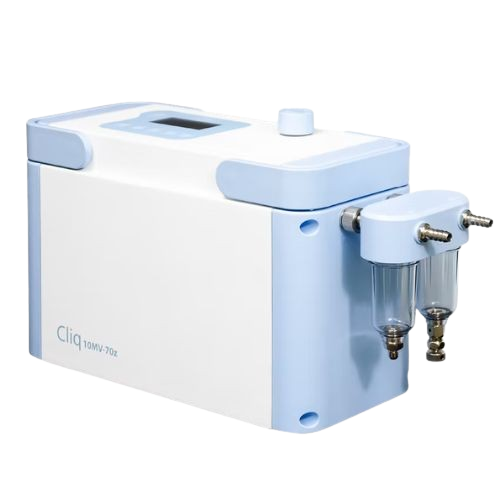 Anest Iwata Cliq 1.13 CFM 10 Torr Oil-Free Vacuum Pump 10MV-70z