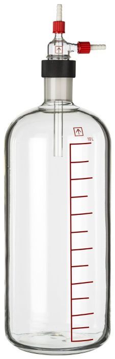 Ai 10L Heavy Wall Glass Vacuum Filtering Carboy