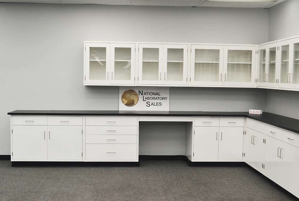 39′ Laboratory Cabinets w/ 32′ Wall Units