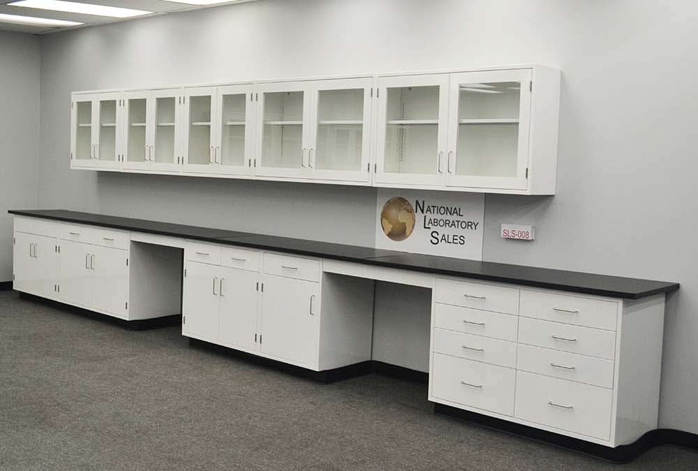22′ Fisher American Cabinets w/ 17′ Wall Units