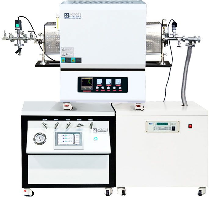 1700°C CVD Tube Furnace with Gas Mixing & Pumping System