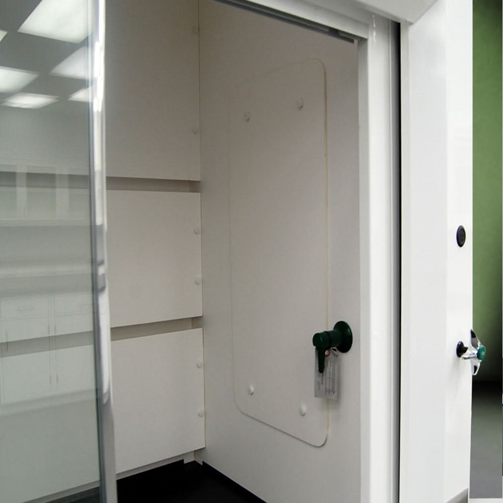 4ā² Fisher American Fume Hood w/ Storage 15ā² Laboratory Cabinet Group