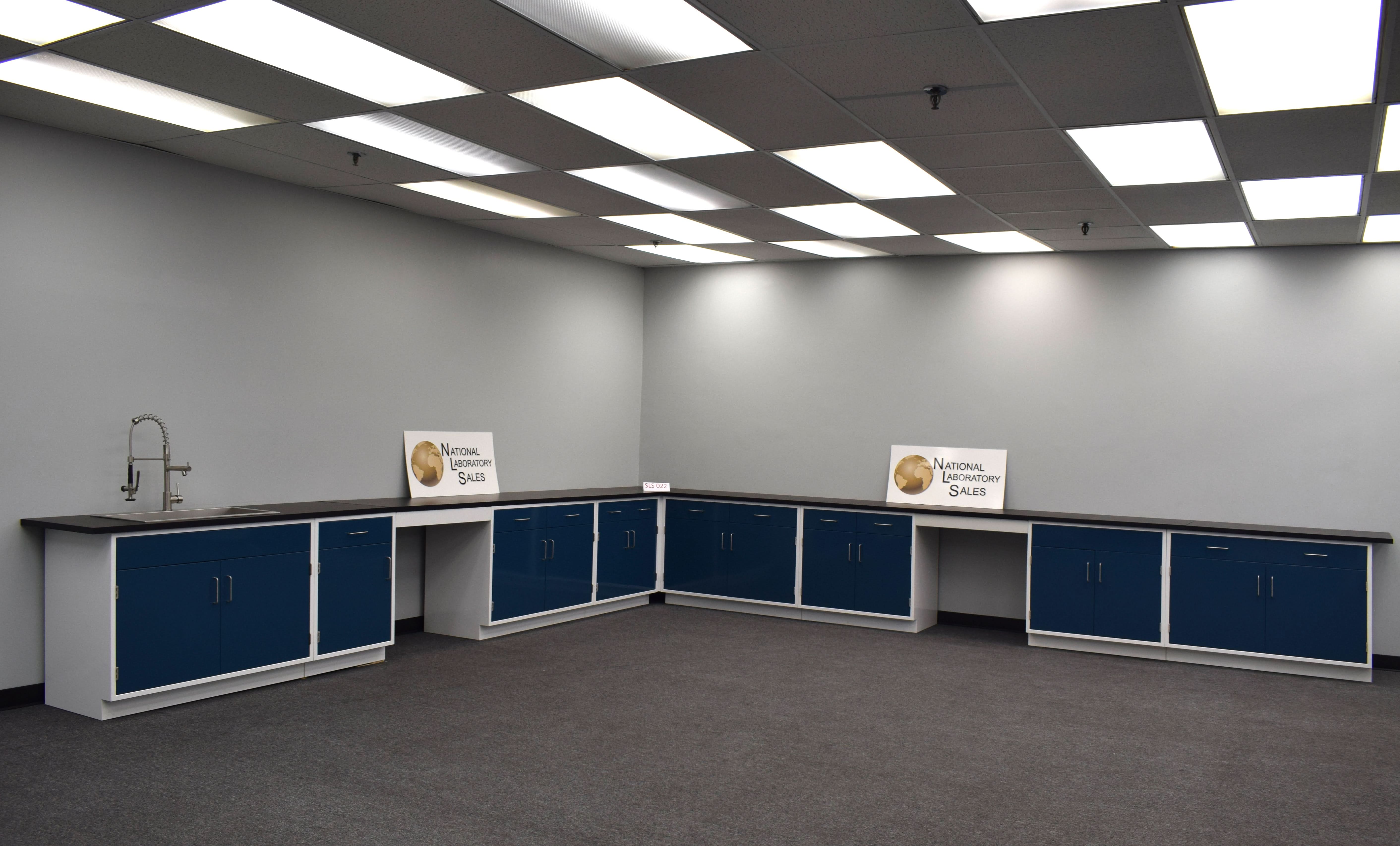 18′ x 19′ Fisher American “L” Cabinets