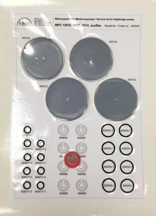 Welch 2052 2.3 cfm Full Chemical-Resistant 4-Head Diaphragm Pump