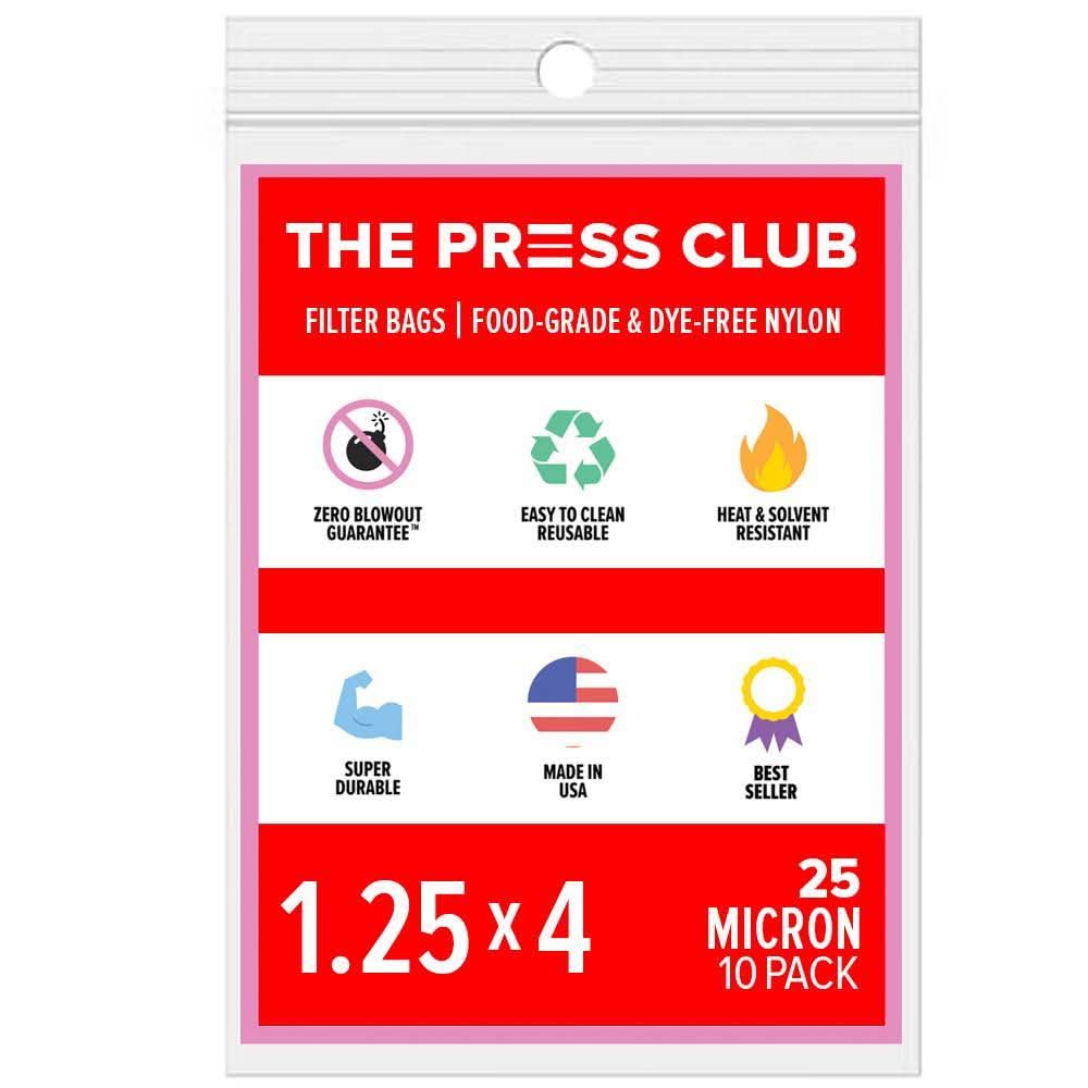 1.25" x 4" ROSIN BAGS