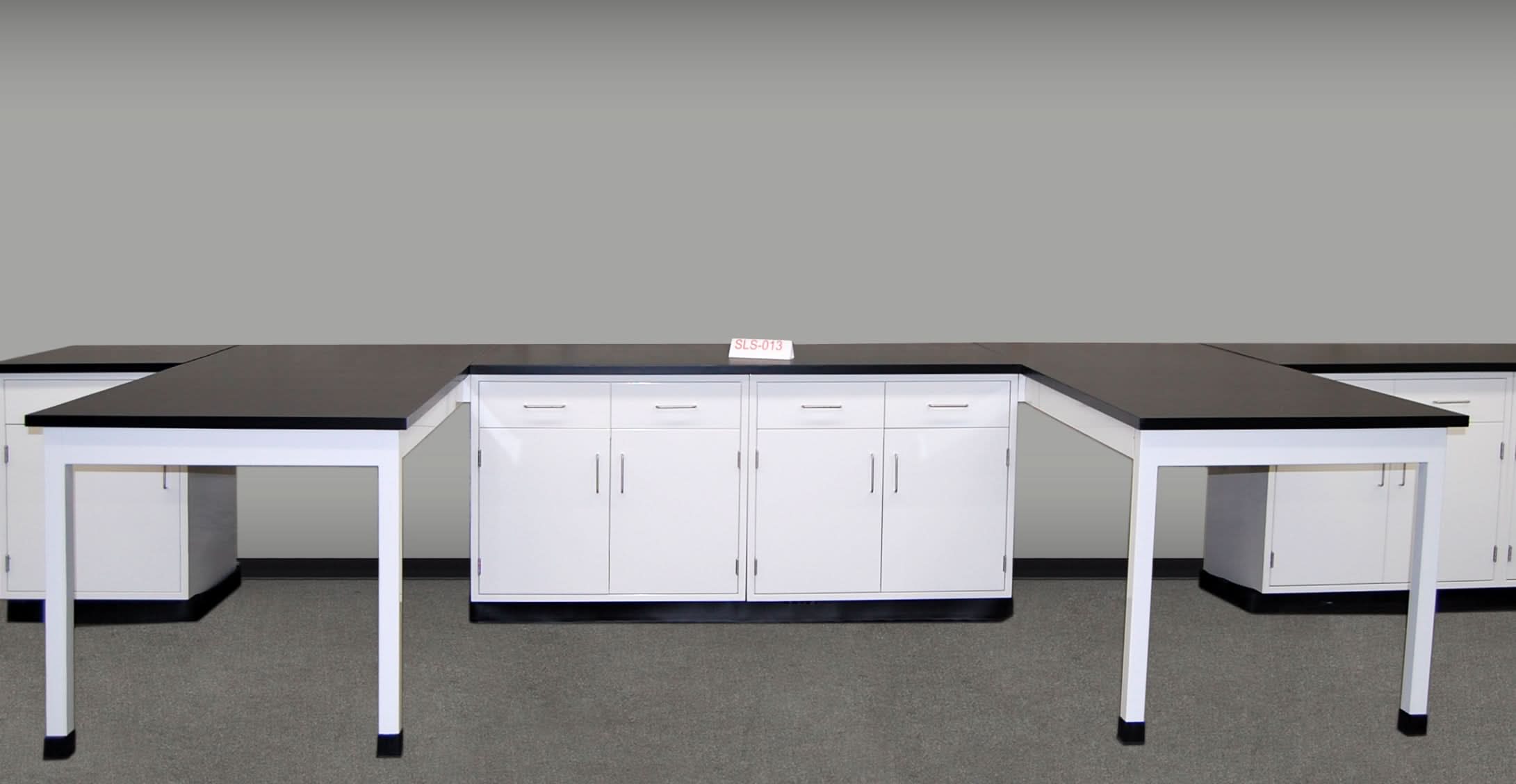 23′ x 12′ Fisher American “L” Cabinets