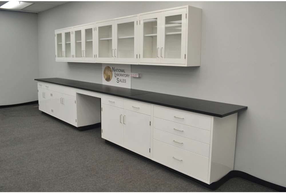 18′ Fisher American Cabinets w/ 13′ Wall Units