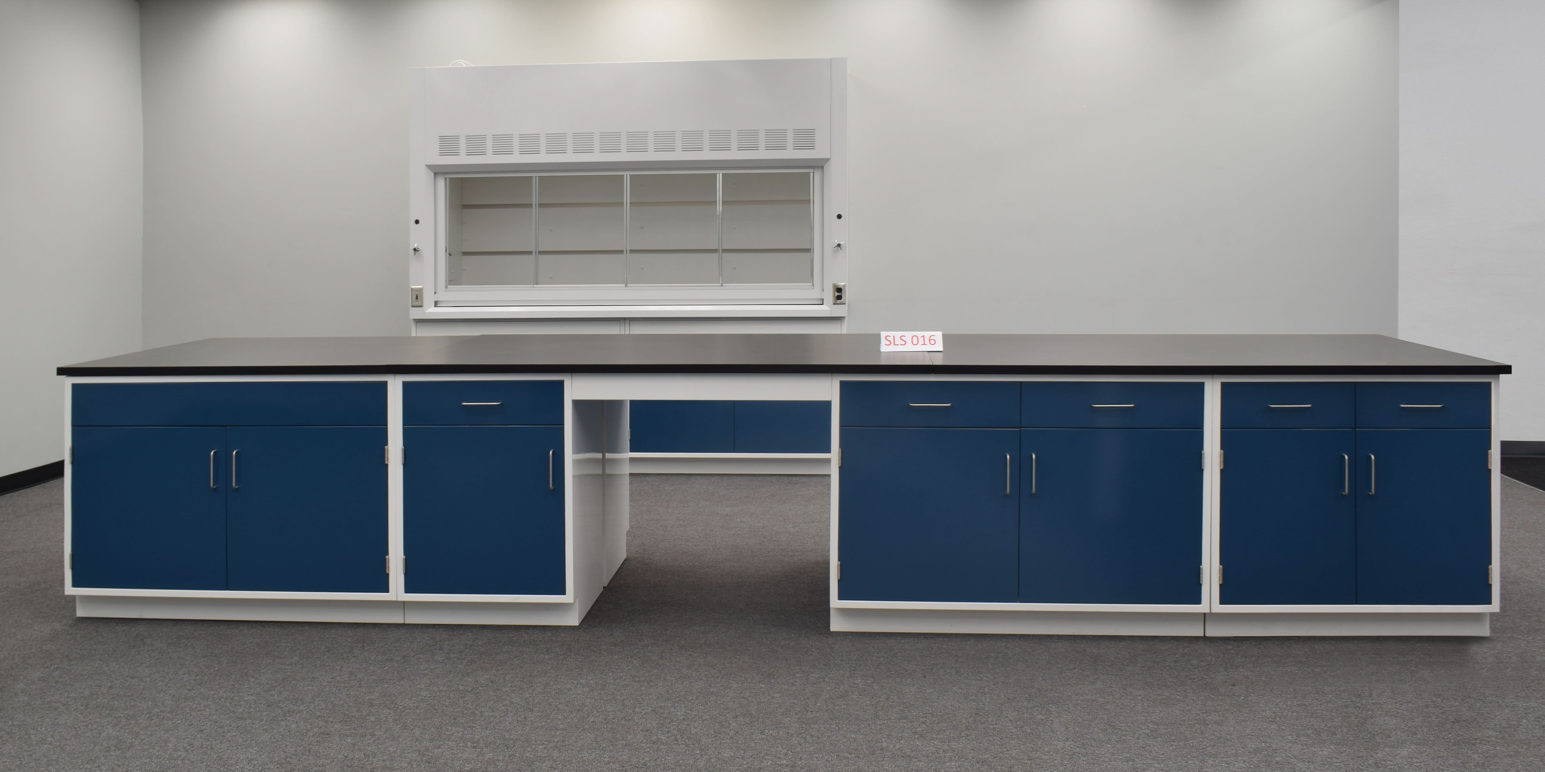 16′ Fisher American Island w/ Blue Cabinet Doors