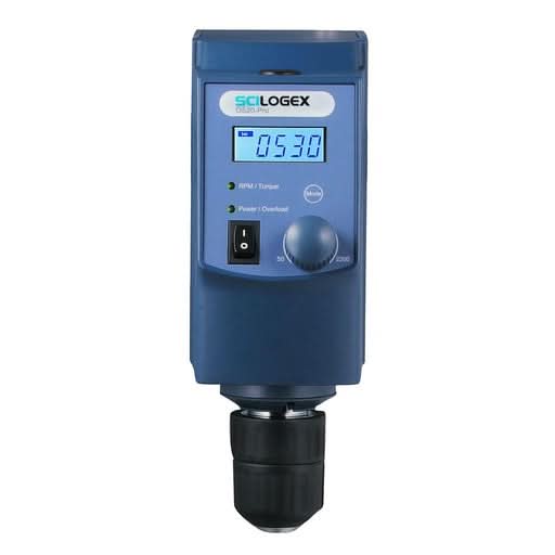 SCILOGEX SCI20-Pro Overhead LCD Digital Stirrer, with stand and s/steel cross srirrer, 20L Capacity, 100-220V 50/60Hz, US Plug