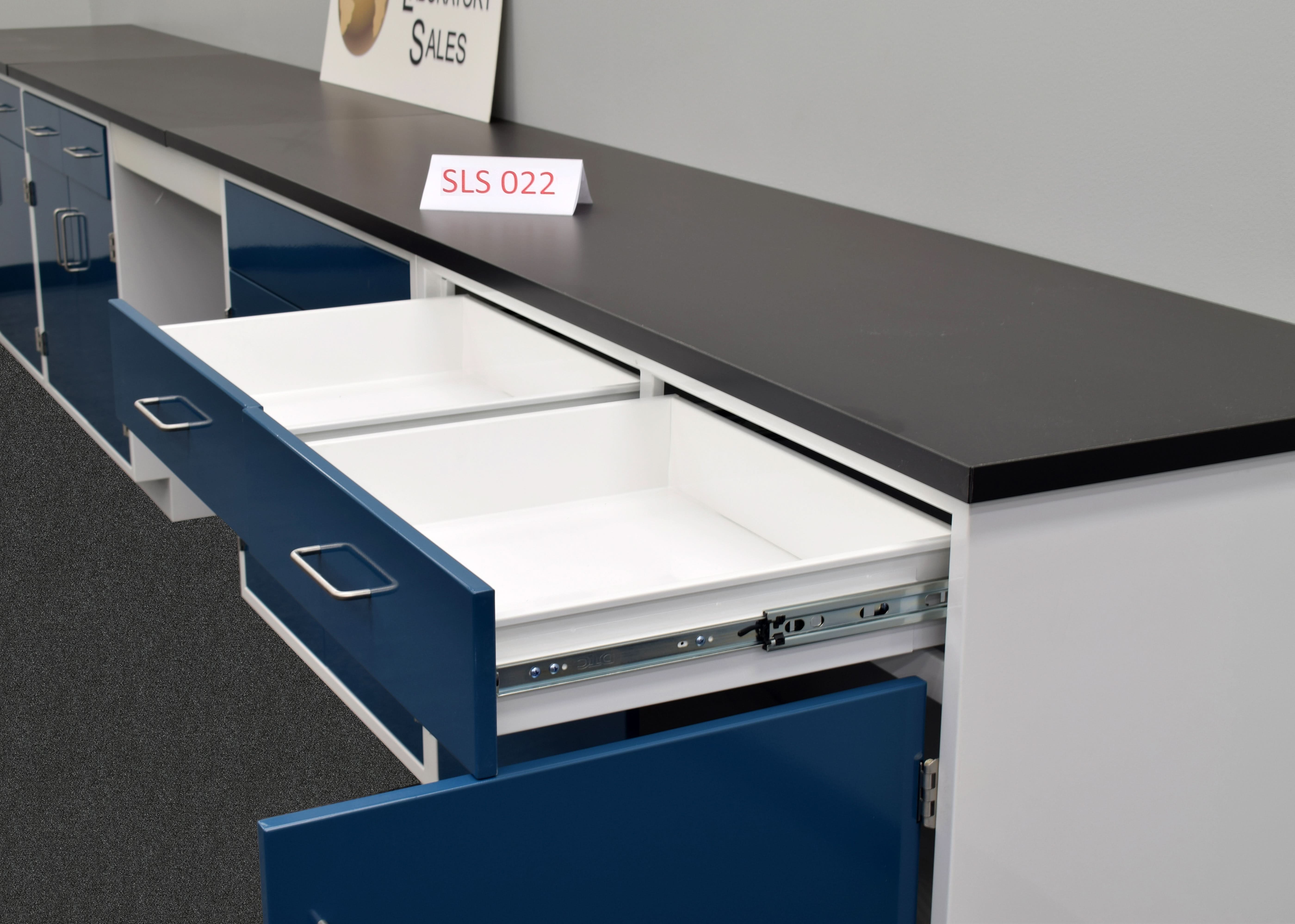 18′ x 19′ Fisher American “L” Cabinets