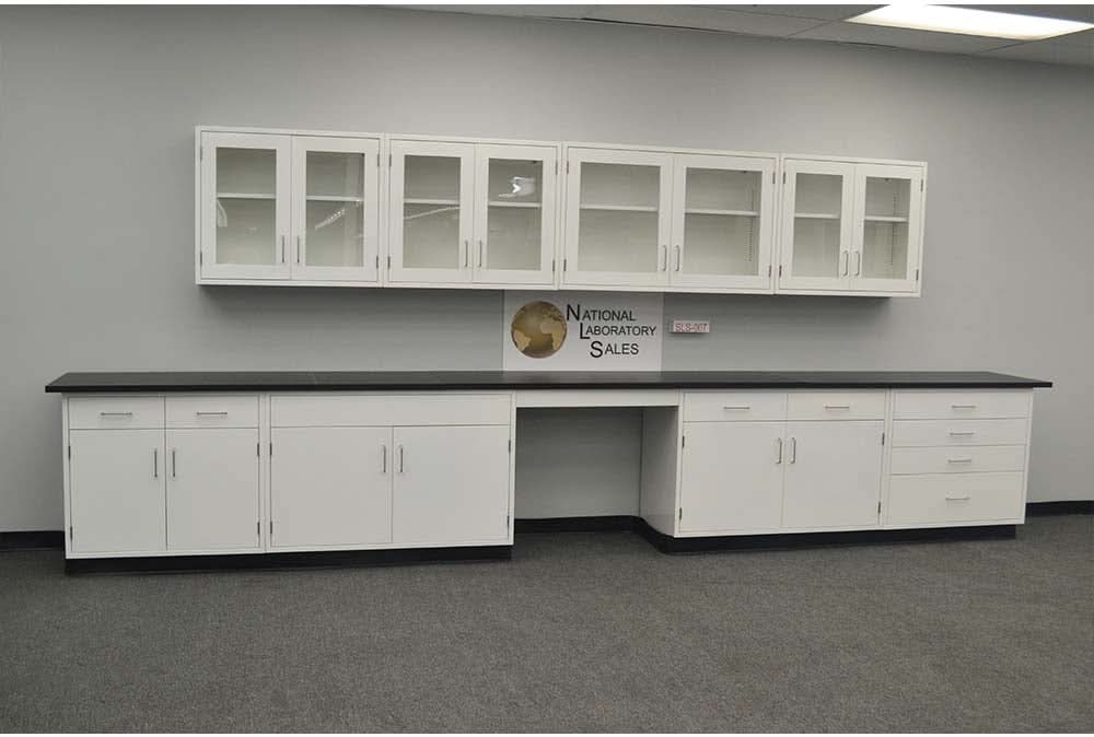 18′ Fisher American Cabinets w/ 13′ Wall Units