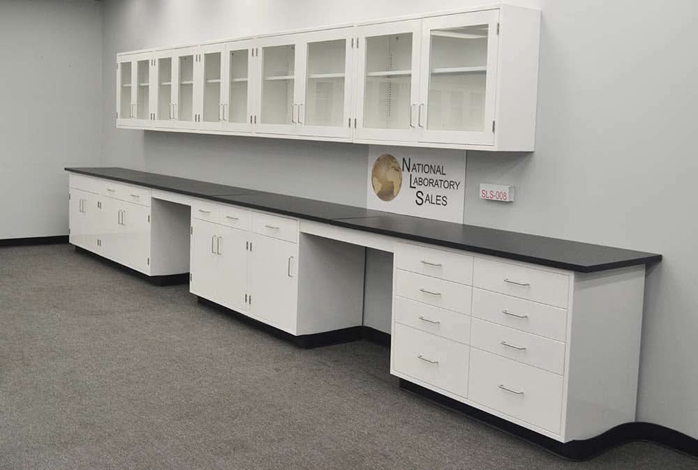 22′ Fisher American Cabinets w/ 17′ Wall Units