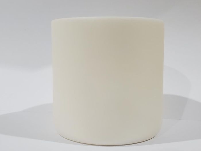 High Temperature Alumina Crucible Sample Holder Cylindrical Crucible with Lid Option 60x60