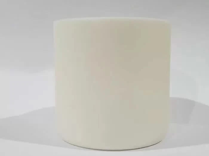 Across International High Temperature Alumina Crucible Sample Holder Cylindrical Crucible with Lid Option 60x60
