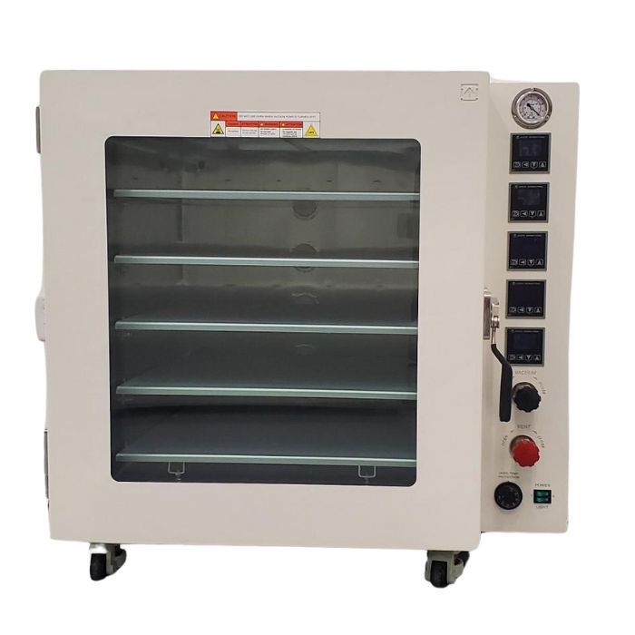 316L SST 250C UL Certified 7.5 CF Vacuum Oven with 5 Heating Shelves