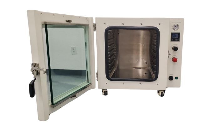 316L SST Grade Chamber 250C UL 14 Shelf Max 5 Cu Ft 5 Sided Heating Vacuum Oven