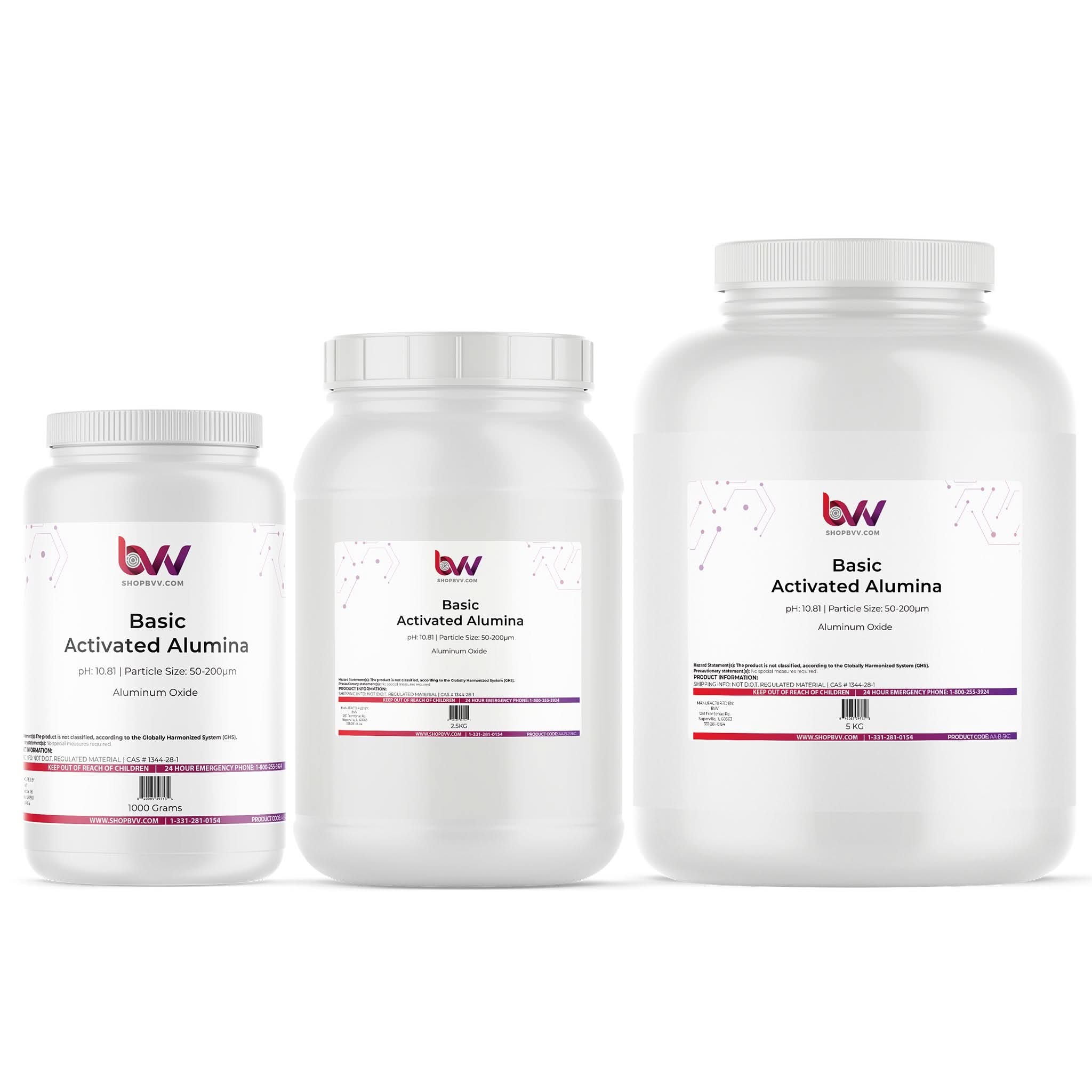 Basic Activated Alumina Powder