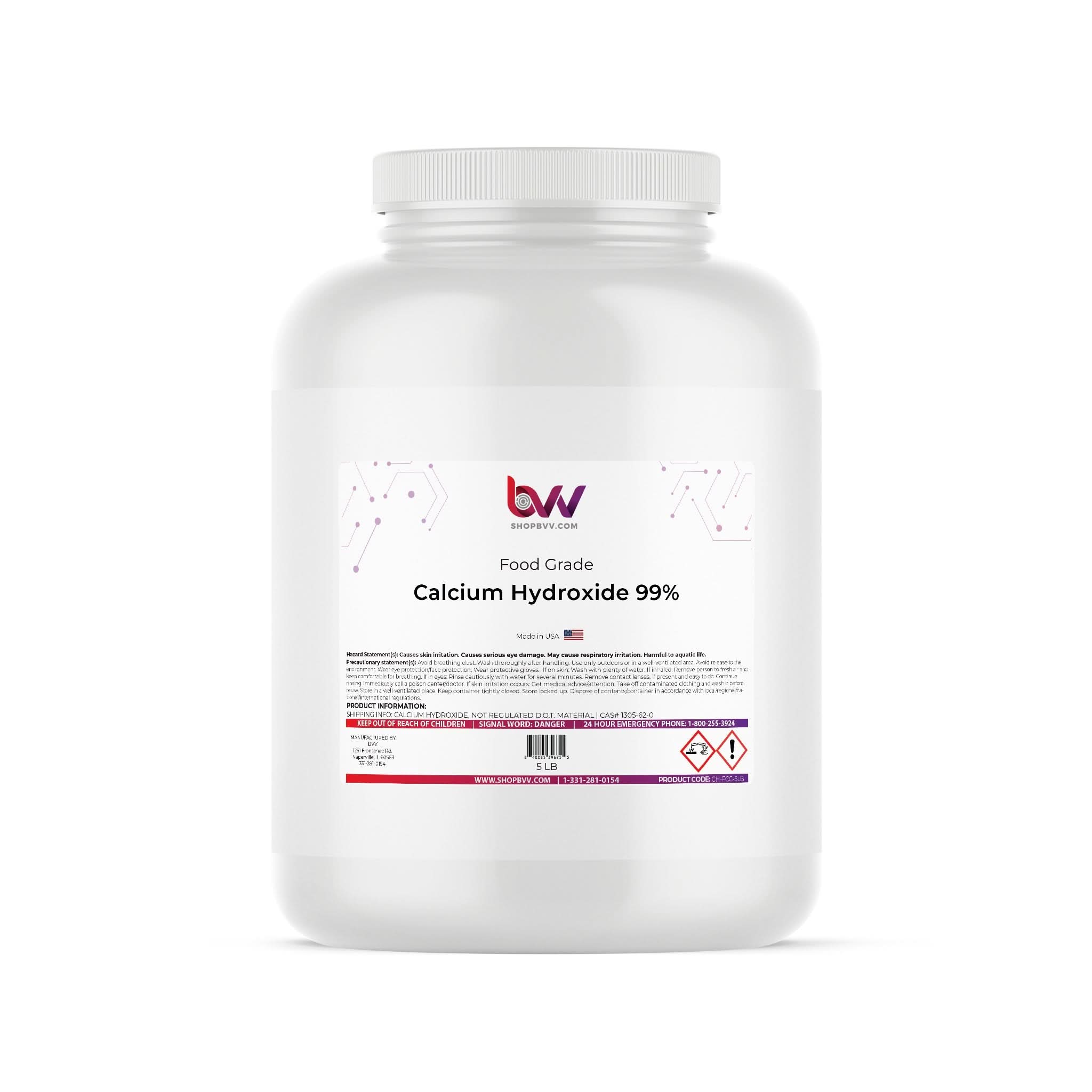 Calcium Hydroxide 99.9% (Hydrated Lime) Food Grade Vitacal®H