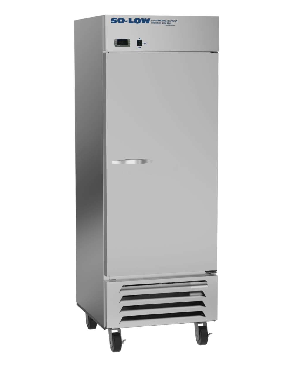 2ºC to 8ºC, 27 cu. ft. single solid door, Cycle Defrost, 115 v.