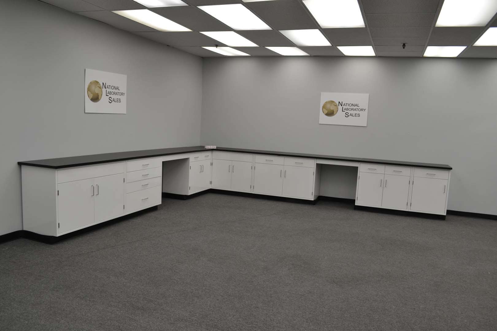 17′ x 15′ Fisher American “L” Cabinets