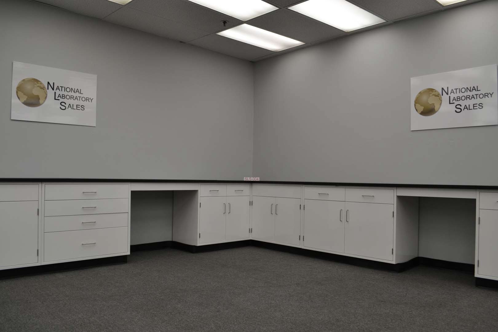 17′ x 15′ Fisher American “L” Cabinets