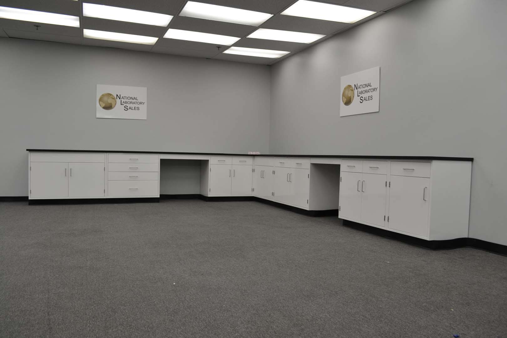 17′ x 15′ Fisher American “L” Cabinets