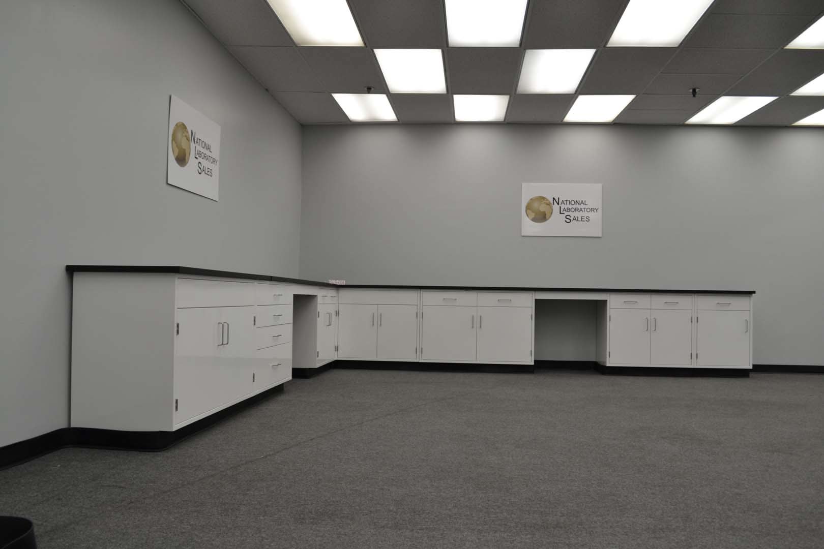 17′ x 15′ Fisher American “L” Cabinets