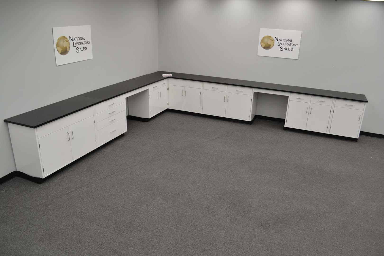 17′ x 15′ Fisher American “L” Cabinets