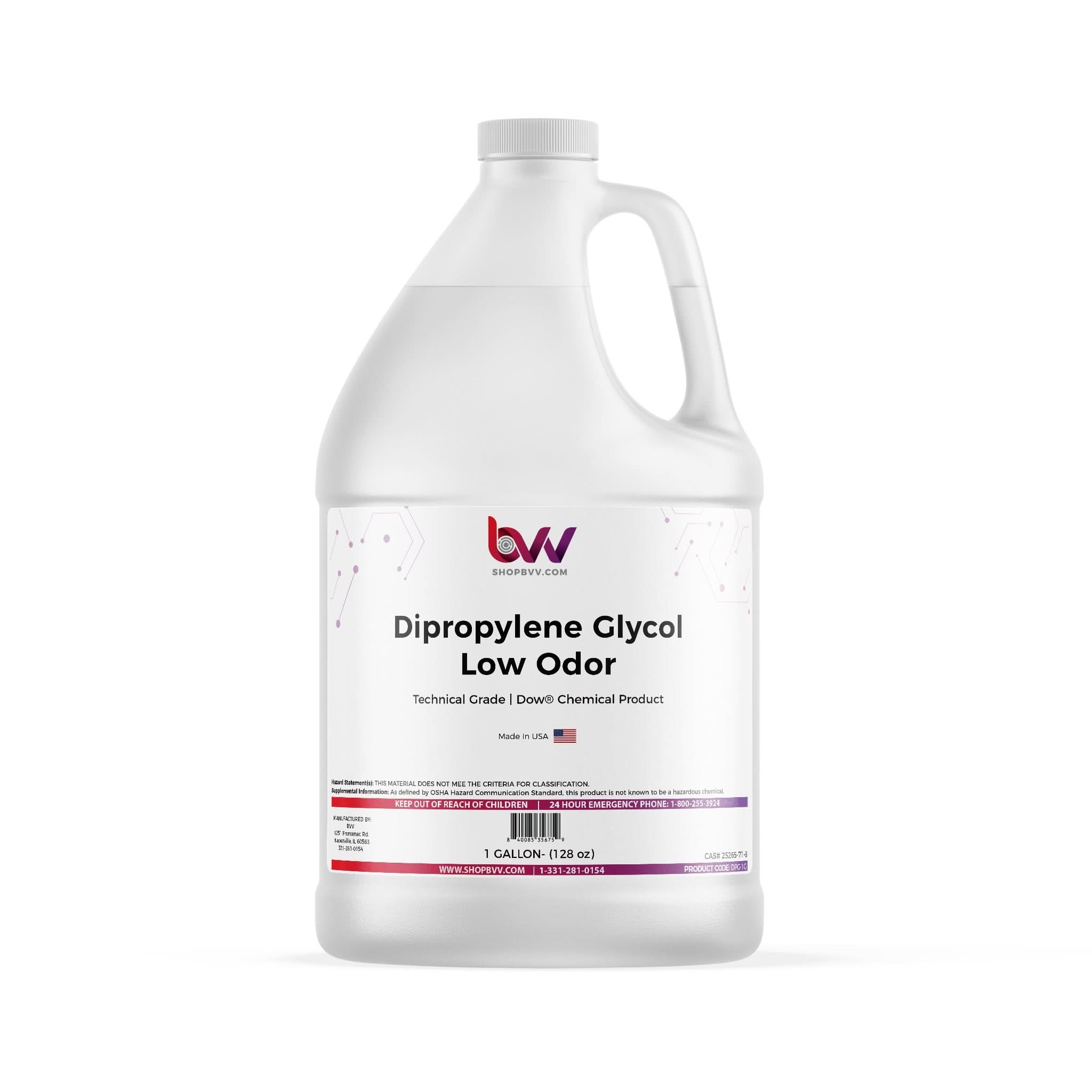 BVV Dipropylene Glycol (DPG) Low Odor