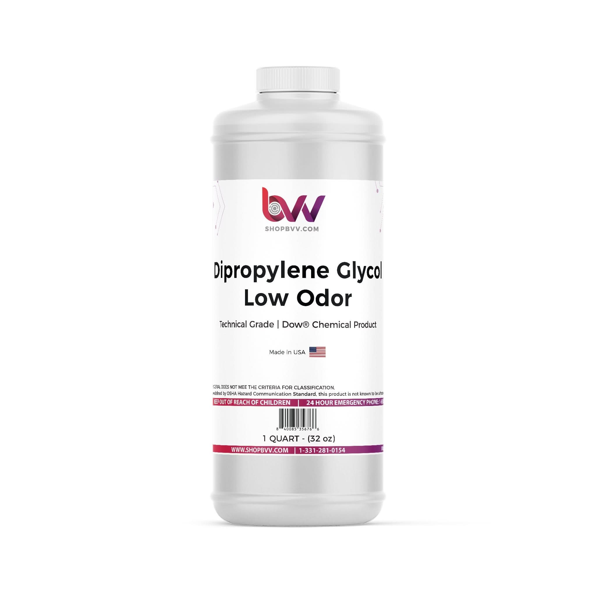 BVV Dipropylene Glycol (DPG) Low Odor