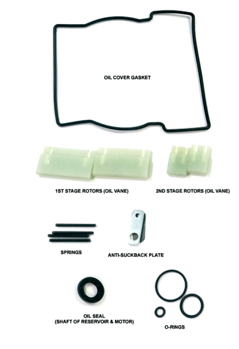 EasyVac 7 CFM and 9 CFM Vacuum Pump Service Kit
