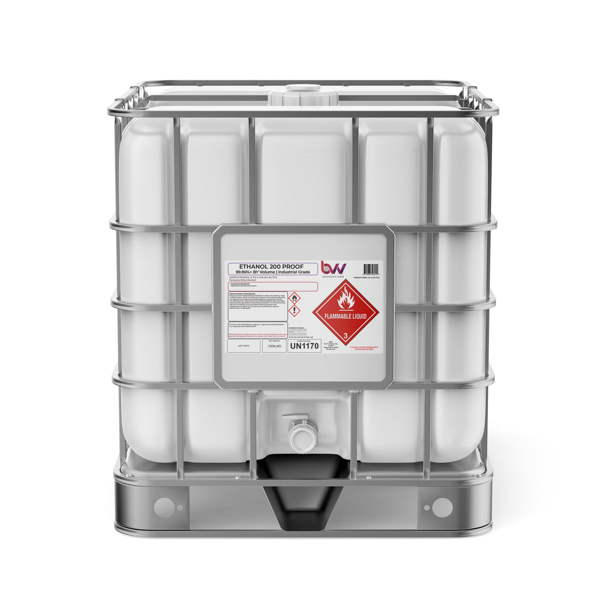 200 Proof Ethanol - Industrial - Excise Tax Included