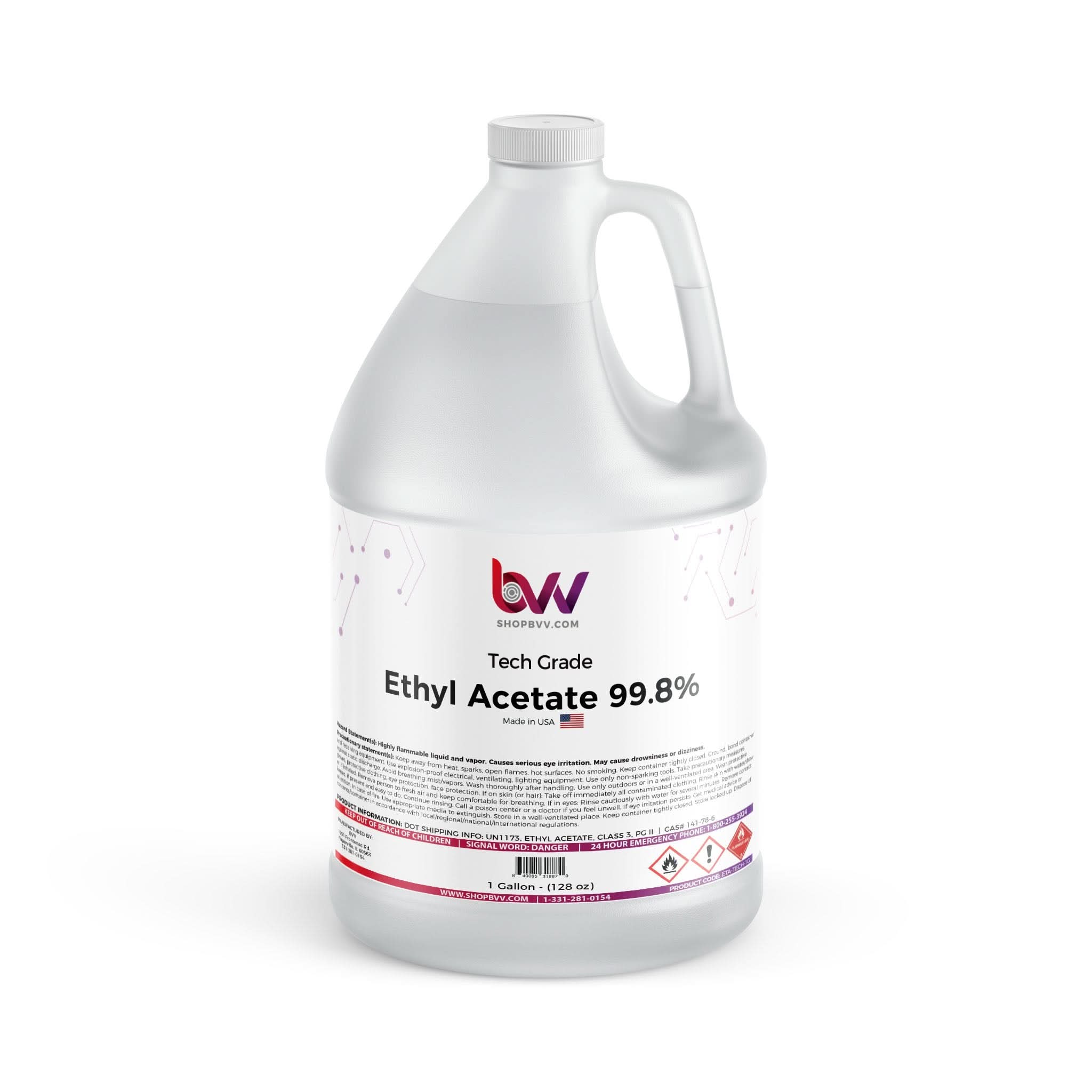 BVV Ethyl Acetate Tech Grade 99%