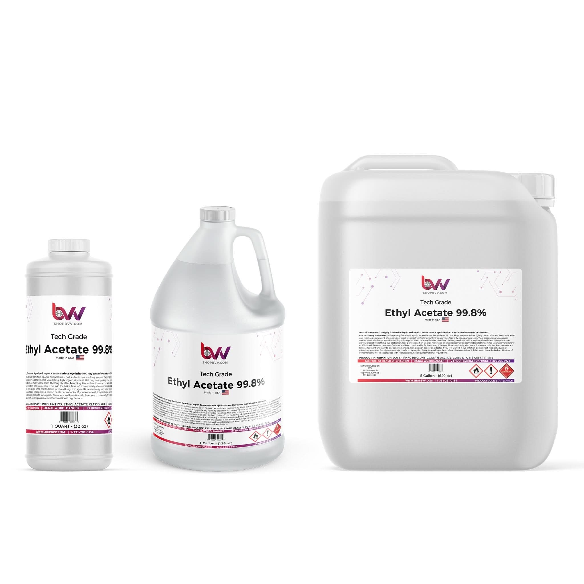 BVV Ethyl Acetate Tech Grade 99%