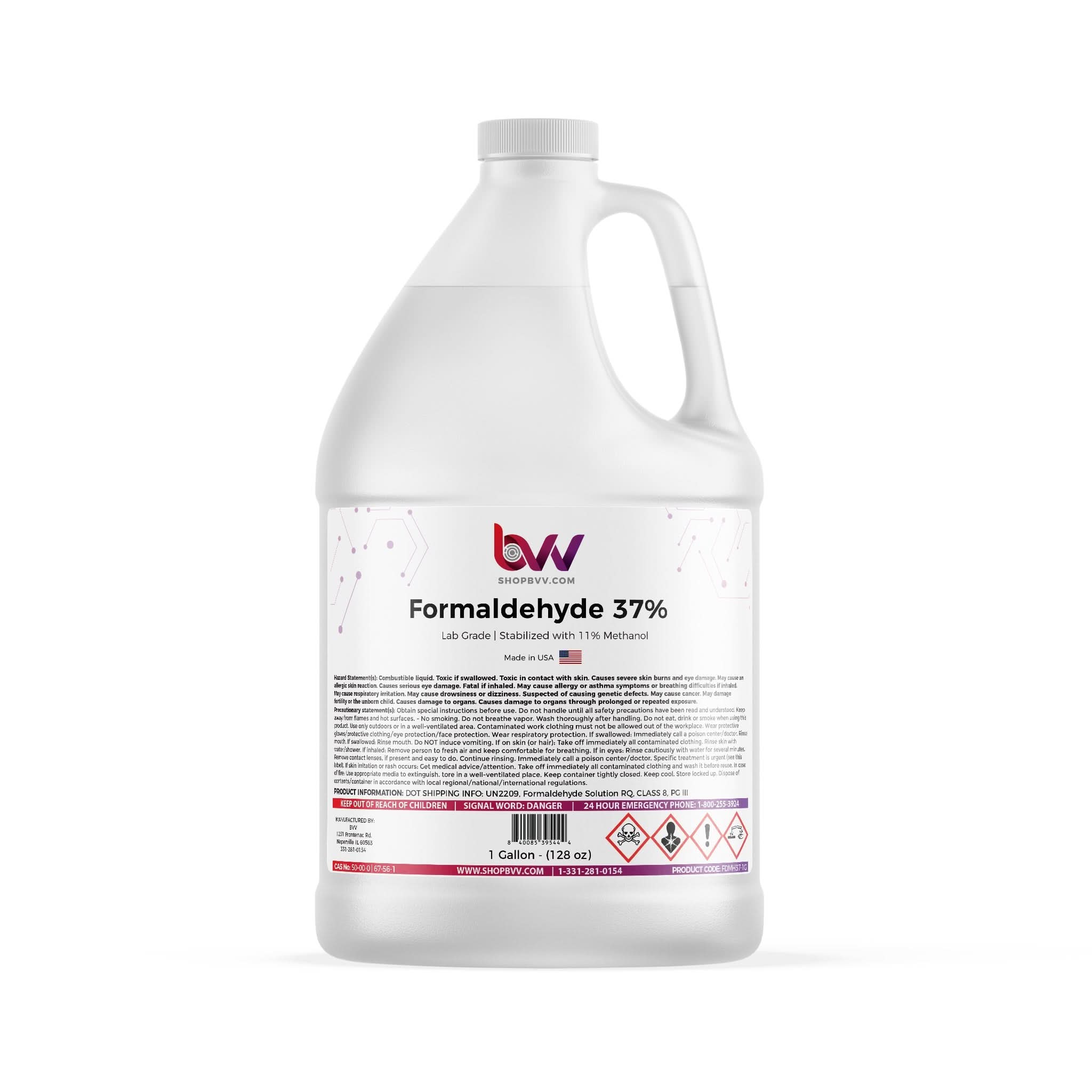 Formaldehyde 37% Lab Grade