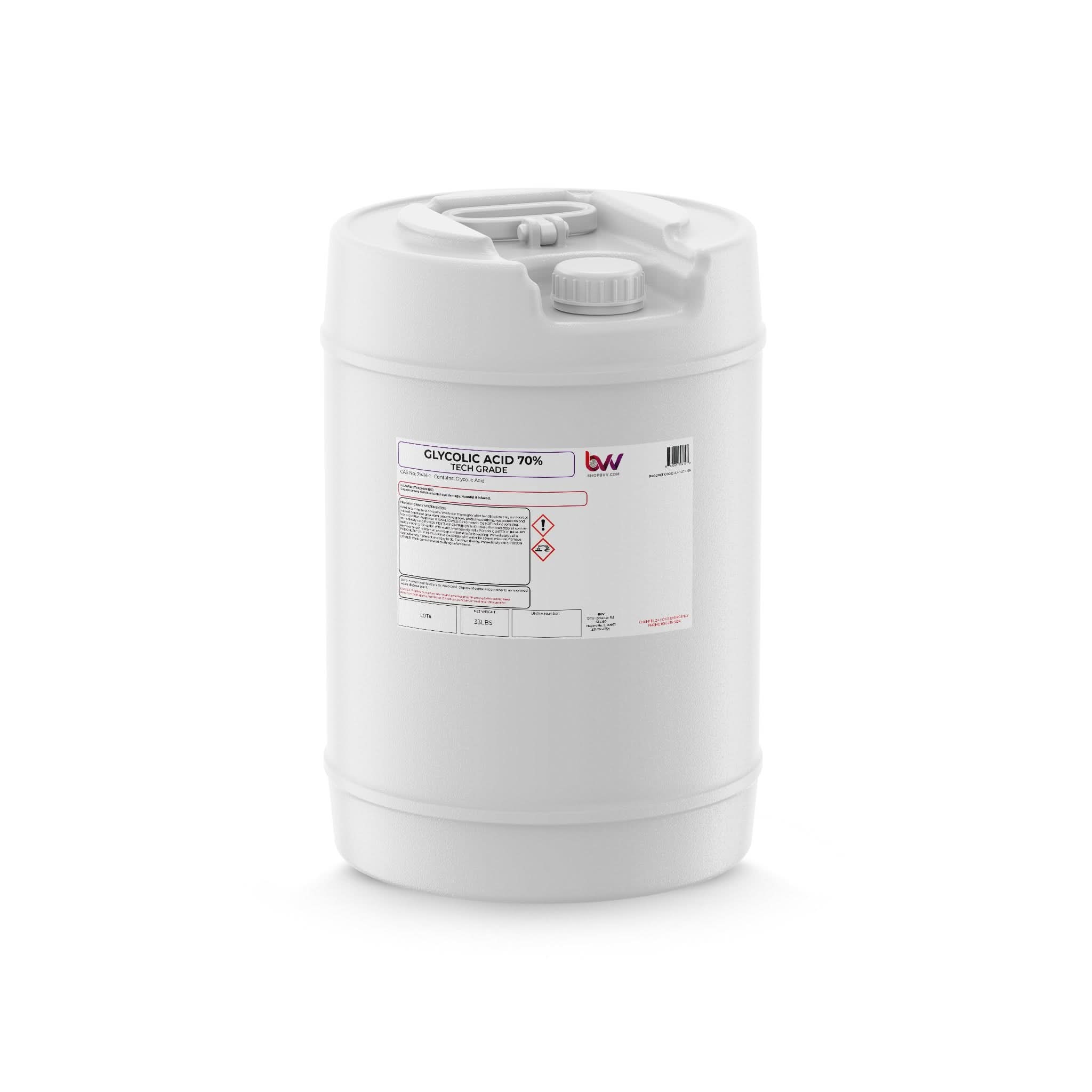 Glycolic Acid 70% Tech NSF Certified
