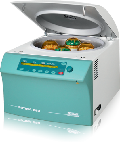 Hettich Rotina 380 Benchtop 15,000 RPM 4 x 290 mL Centrifuge