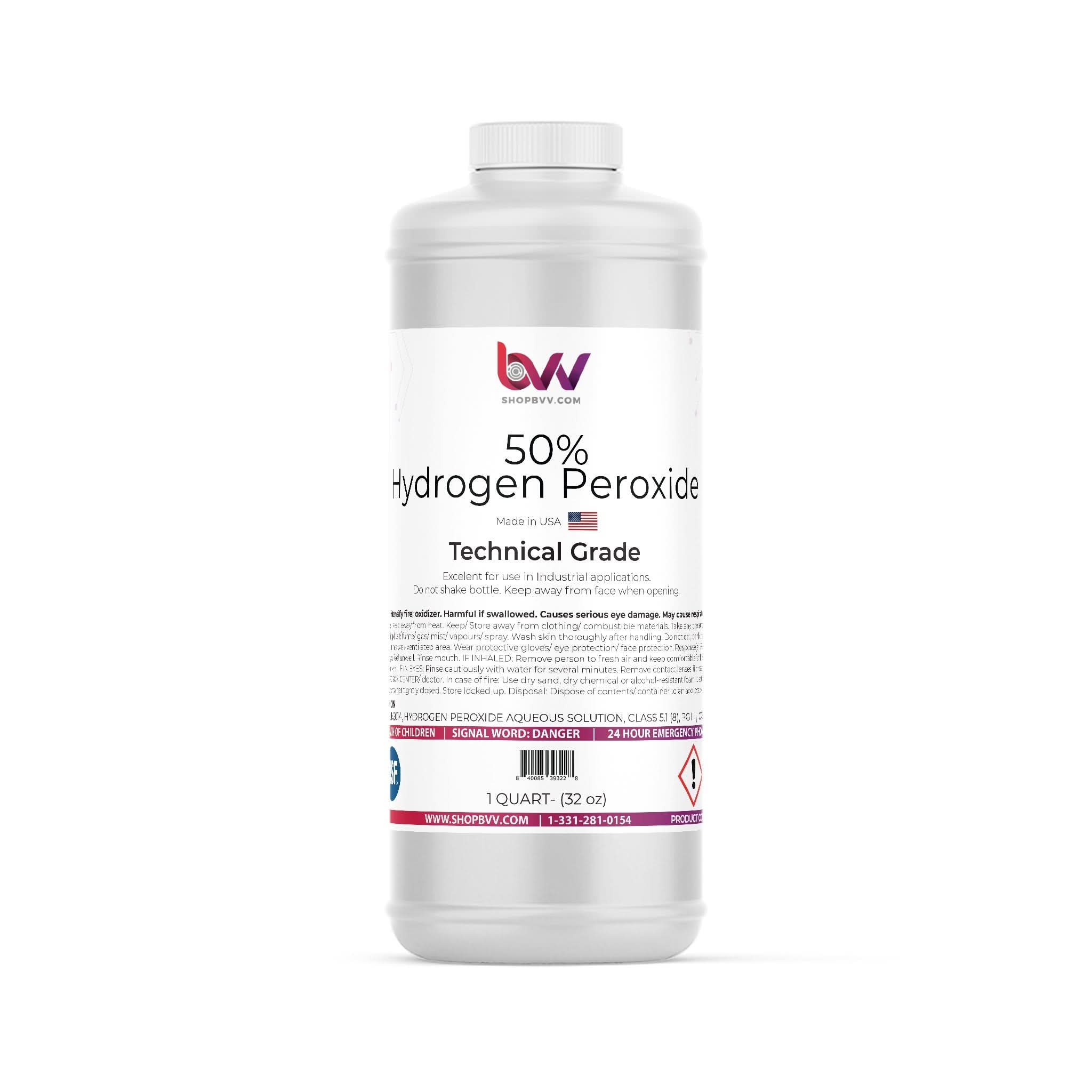 50% Hydrogen Peroxide Tech Grade NSF, H2O2