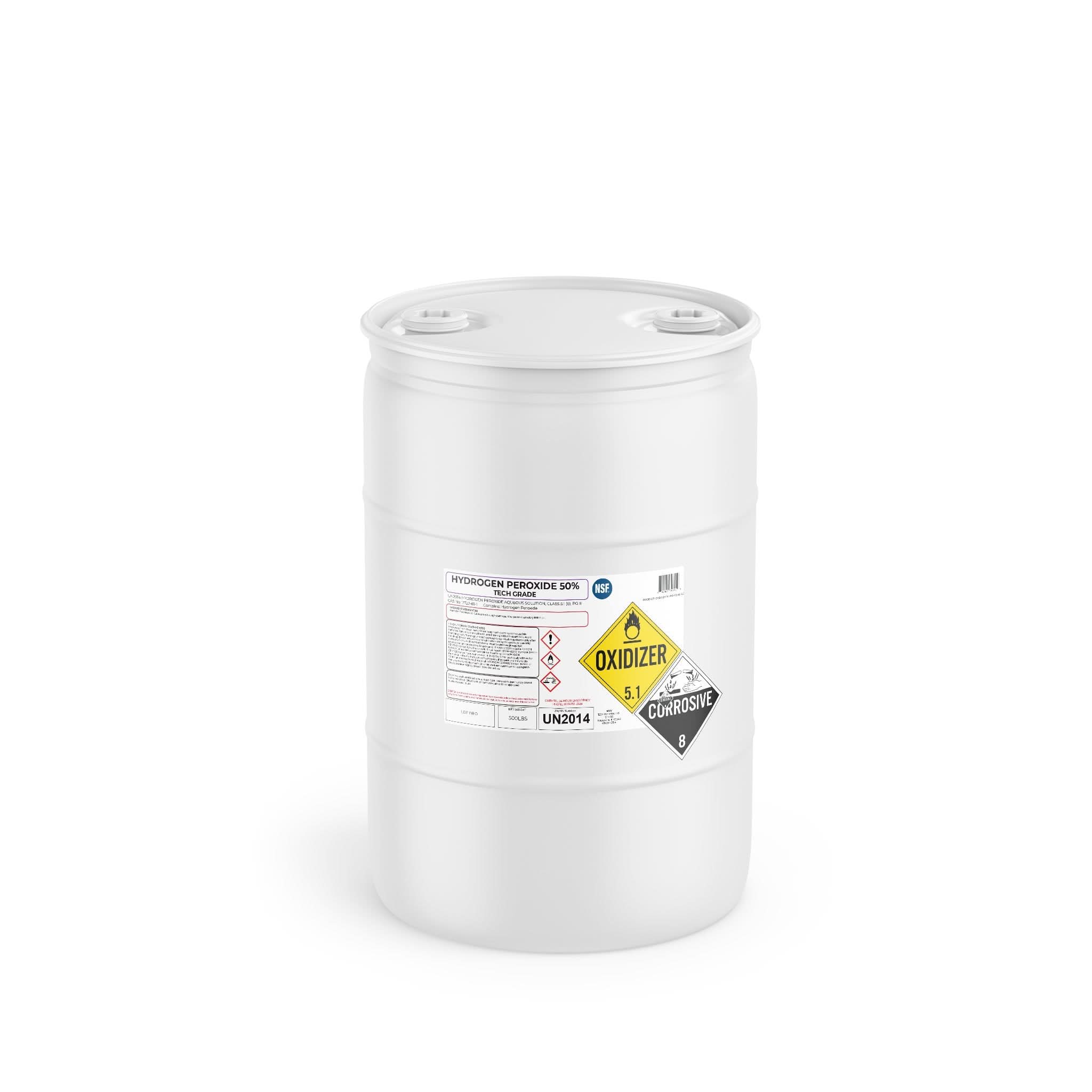 50% Hydrogen Peroxide Tech Grade NSF, H2O2