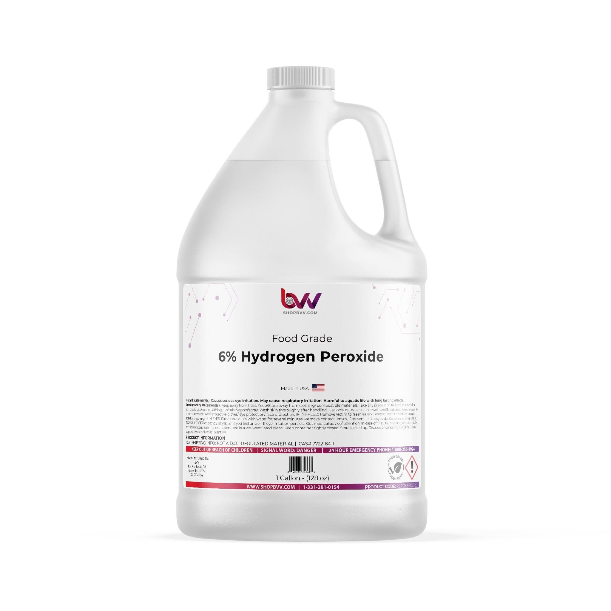 6% Hydrogen Peroxide Food Grade H2O2
