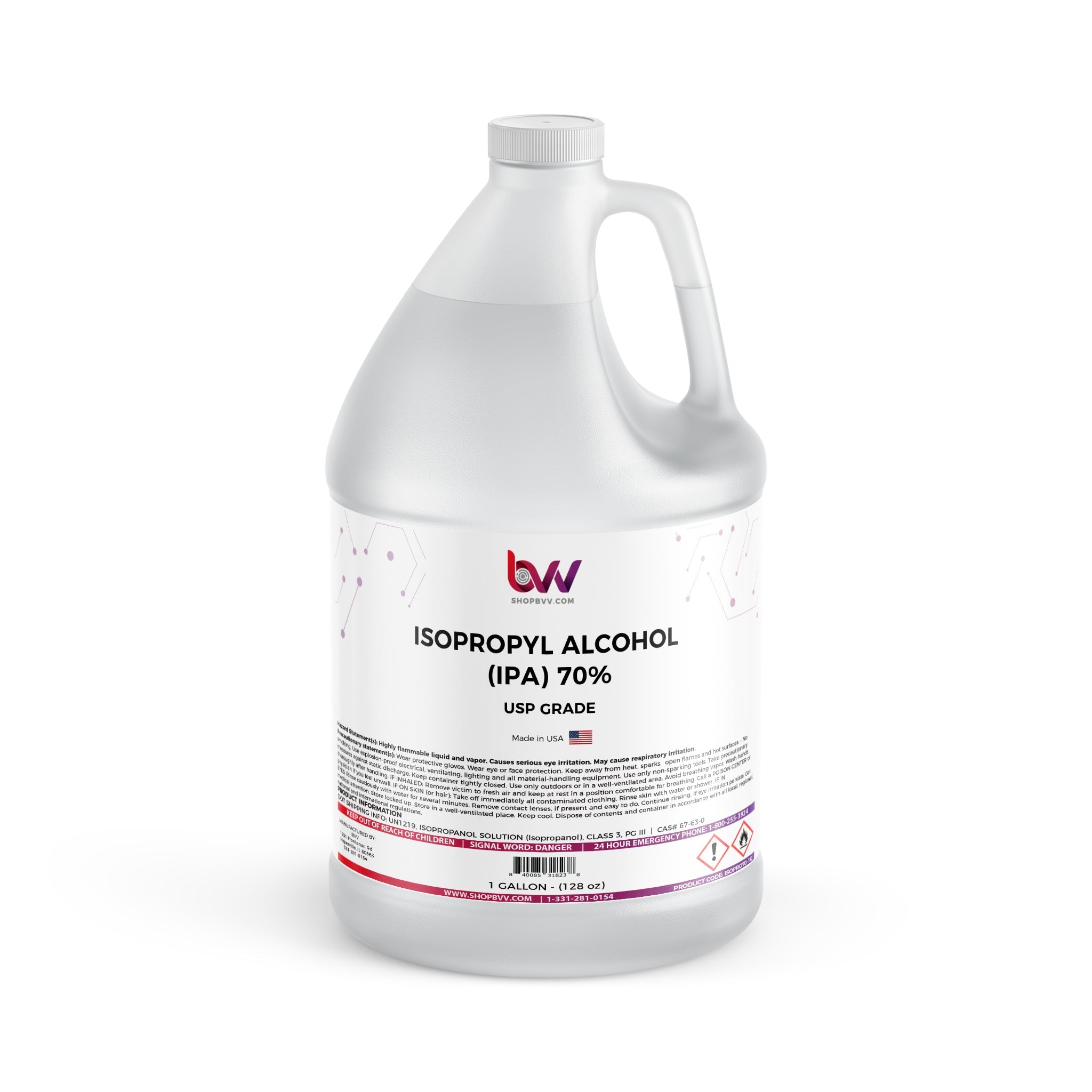 BVV Isopropyl Alcohol 70% USP