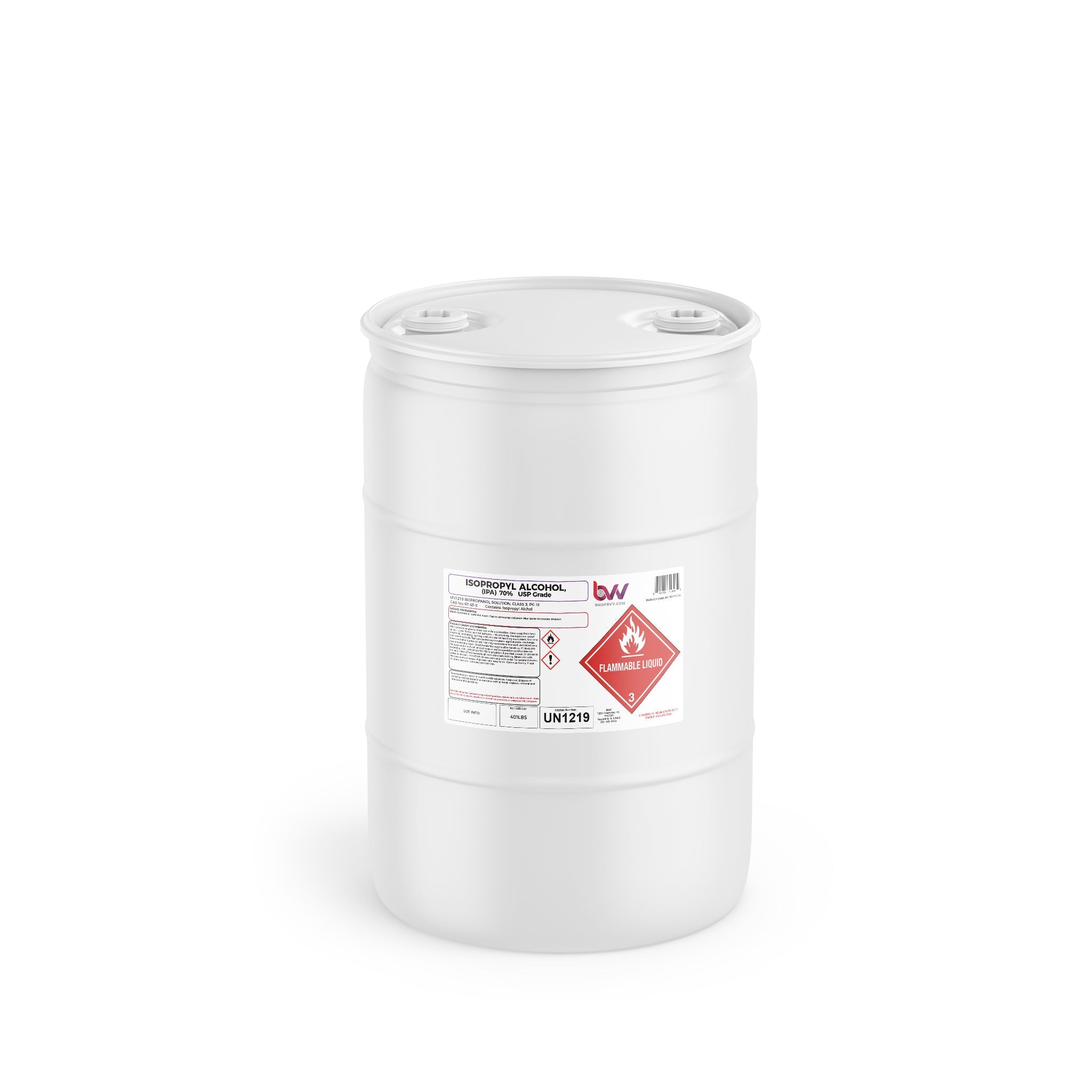 BVV Isopropyl Alcohol 70% USP