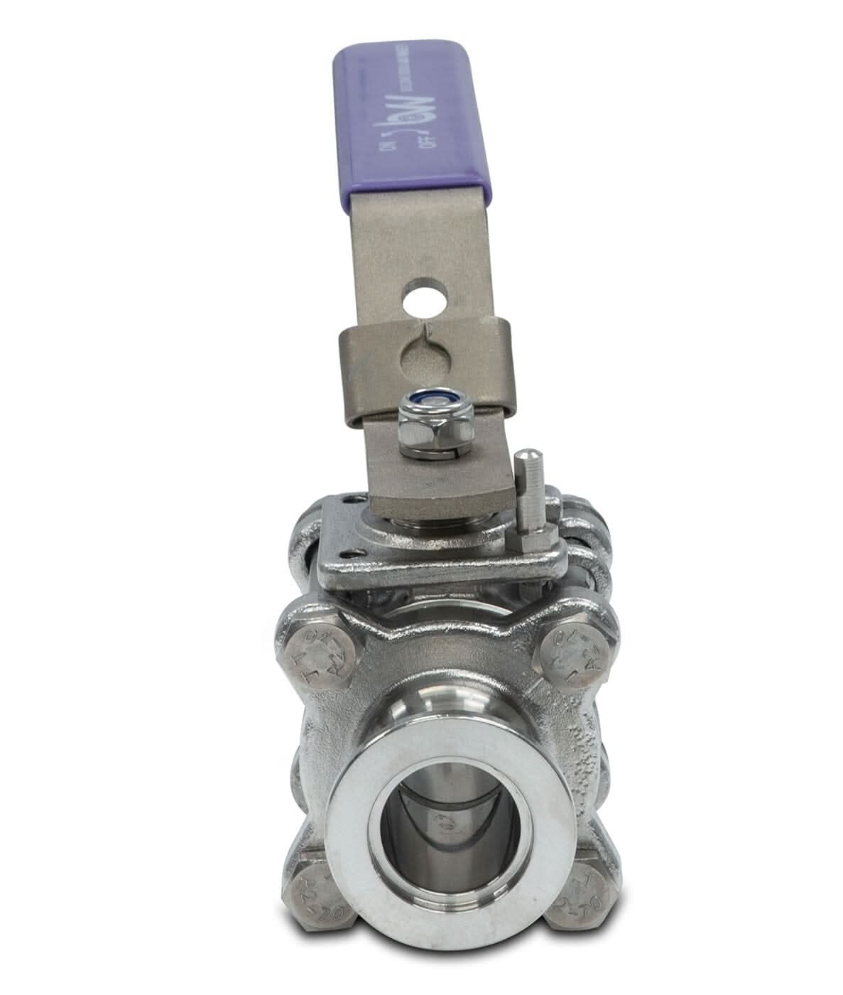 KF-40 Stainless Steel Ball Valve (Nitrogen Tested)