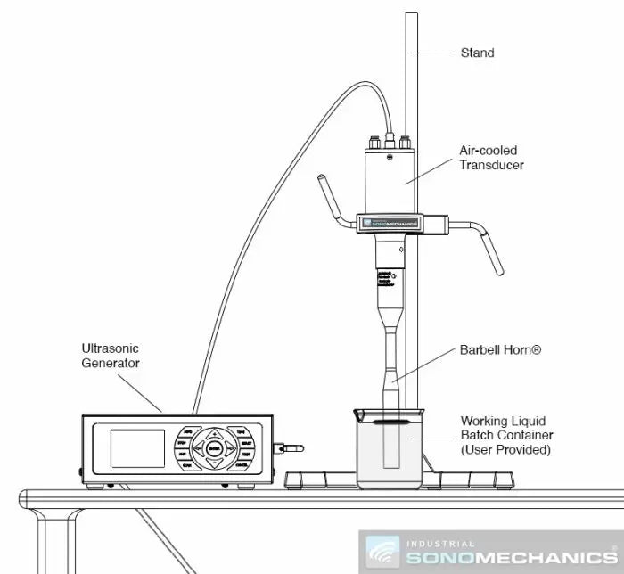 SonoMechanics 600W Ultrasonic Continuous Liquid Processor