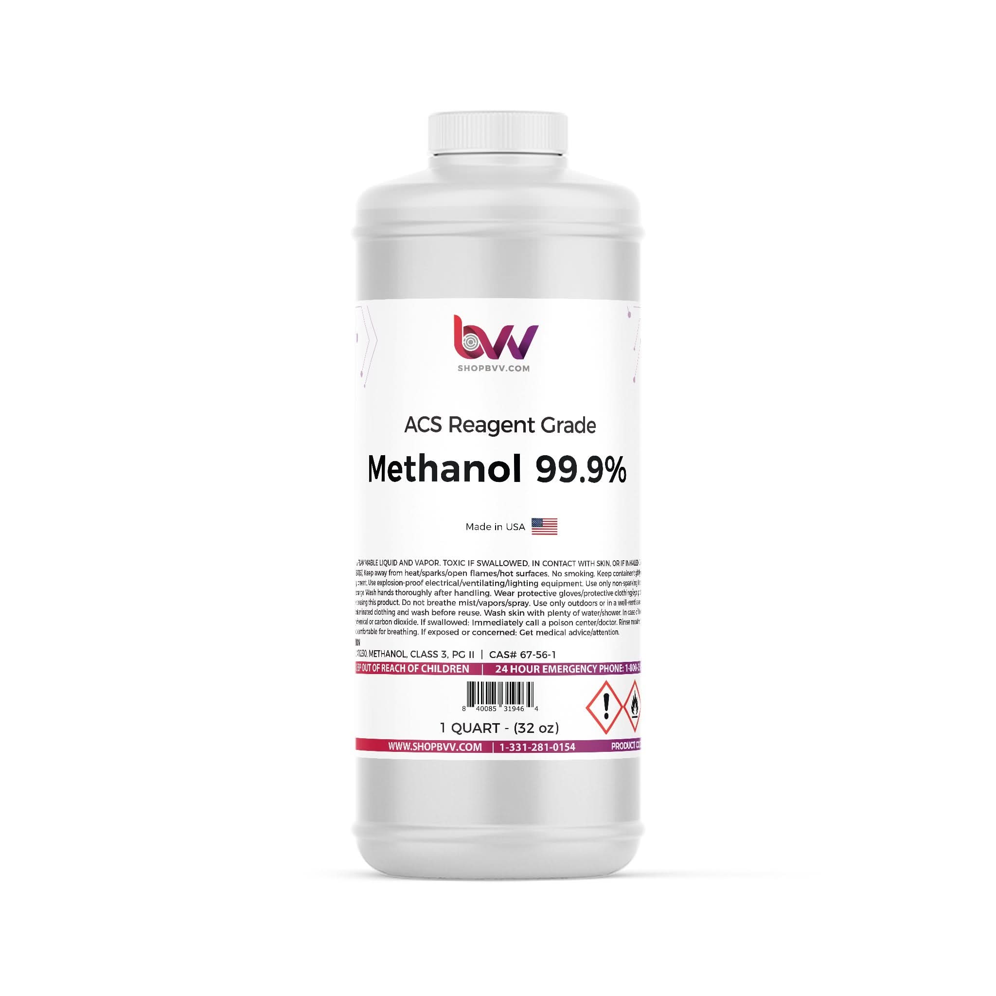 Methanol 99.9% ACS Grade