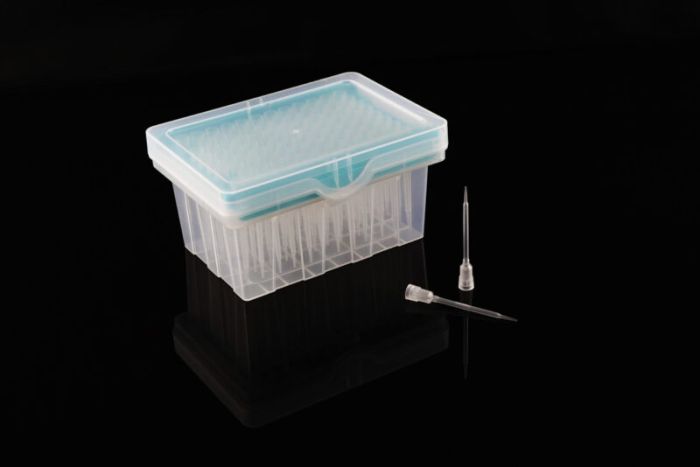NEST Robotic Pipette Tips, Racked for Tecan \u2013 Clear, Blister pack