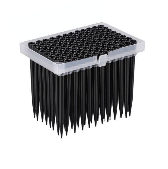NEST Robotic Tips for Hamilton \u2013 Conductive, with barcode, Blister pack