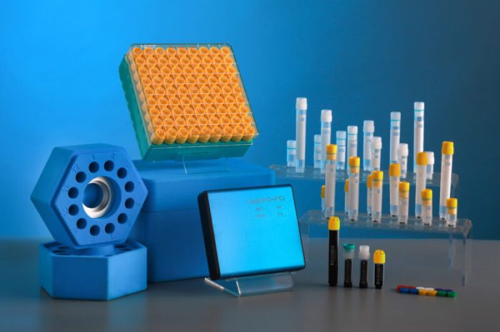 NEST Cryogenic Vials, Racked