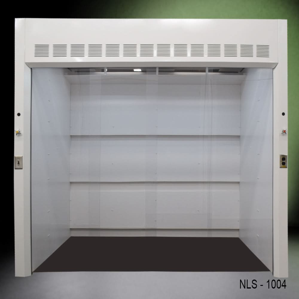 10′ x 6′ Fisher American Walk-In Fume Hood (Deep Work Area)